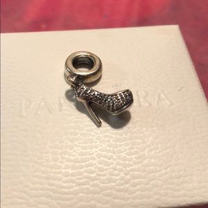 Sparking stiletto charm